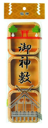 木製 神の敷 中 3P 大和物産