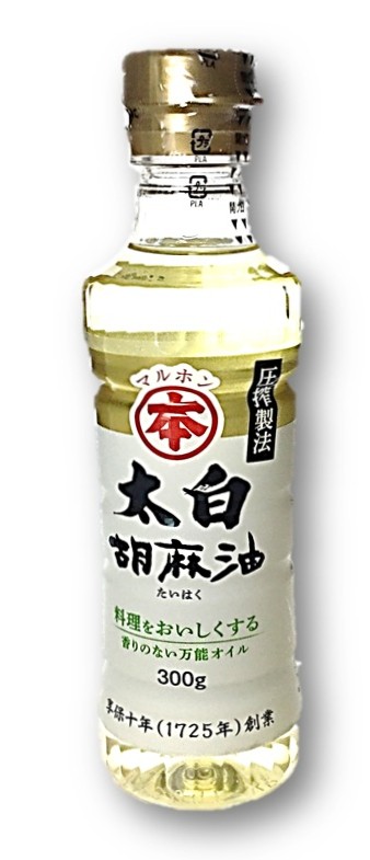 マルホン 太白胡麻油300g 竹本油脂