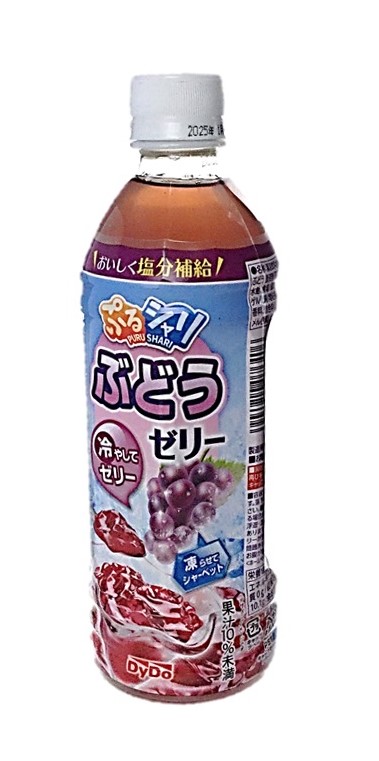 ぷるシャリぶどうゼリー490ml ダイド