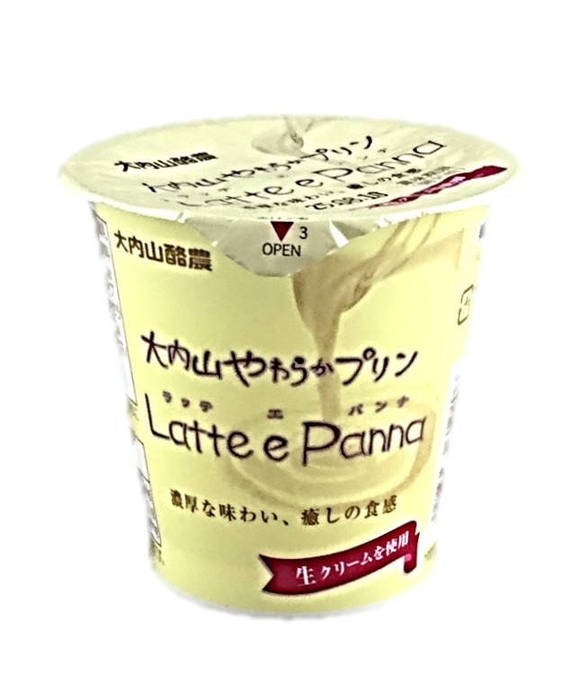 やわらかプリン ラッテ・エ・パンナ100g 大