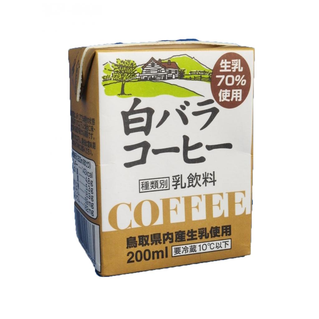 白バラコーヒー200ml 大山乳業