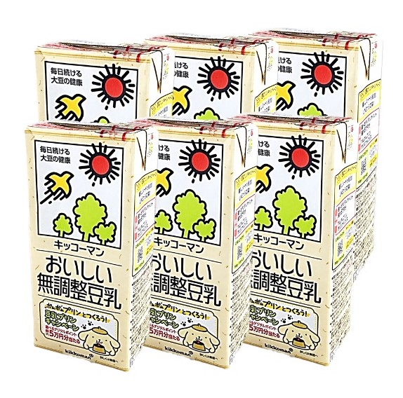 おいしい無調整豆乳1000ml×6 キッ