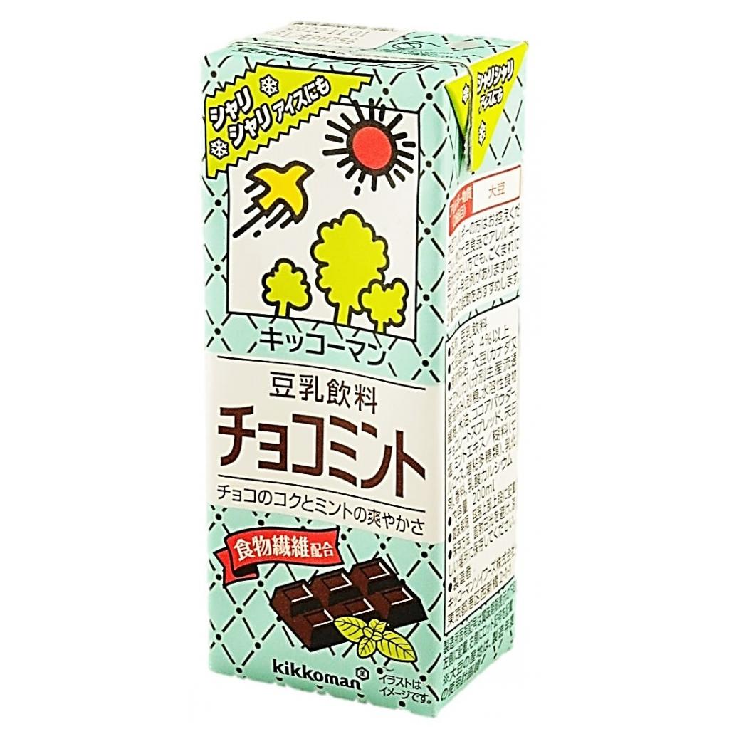 豆乳飲料 チョコミント200ml キッコ