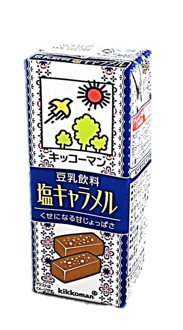 豆乳飲料 塩キャラメル200ml キッコ