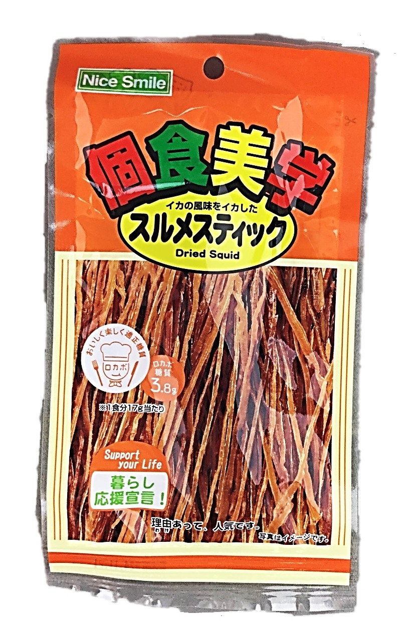 個食美学スルメスティック17g ケイエス