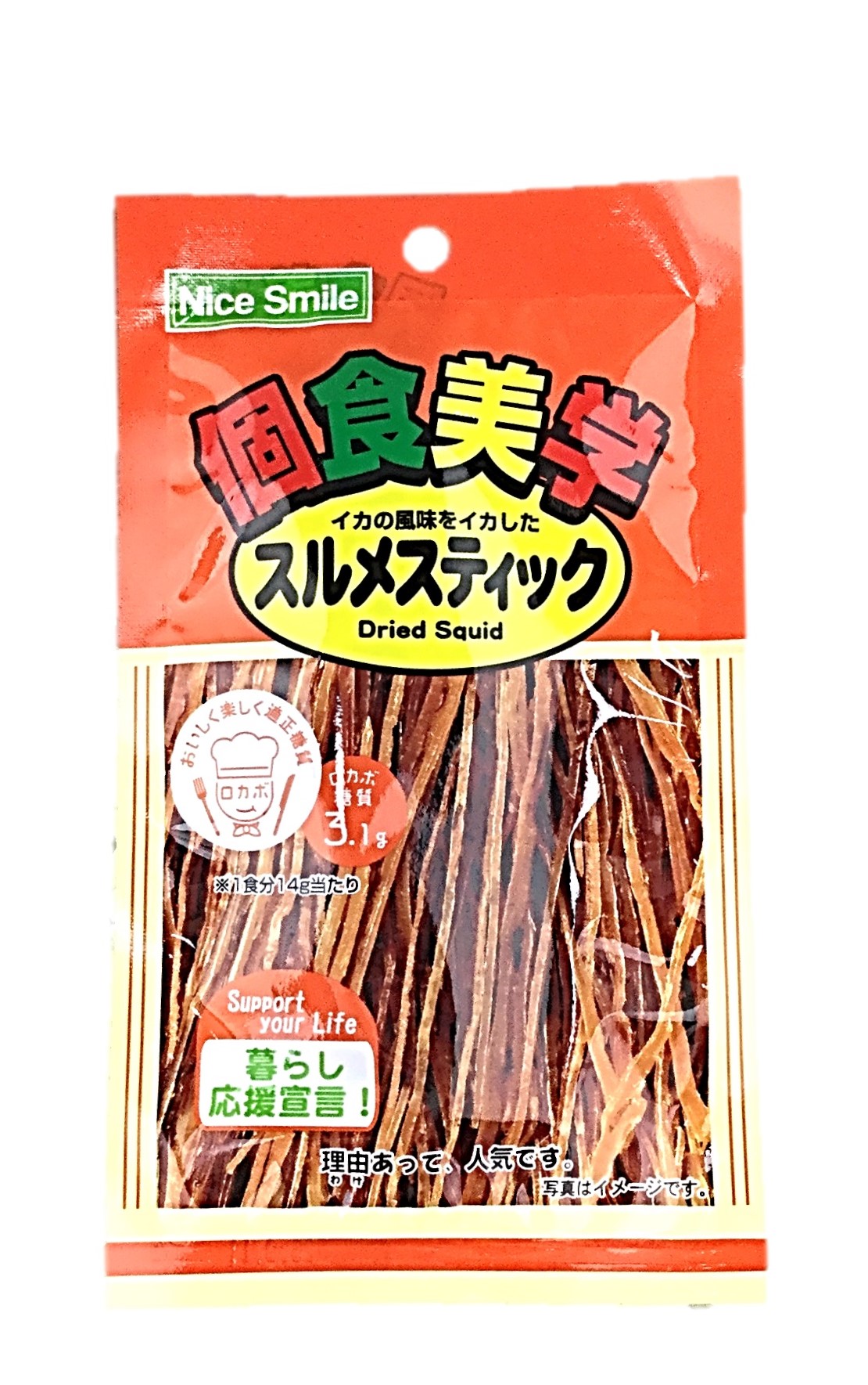 個食美学スルメスティック14g ケイエス