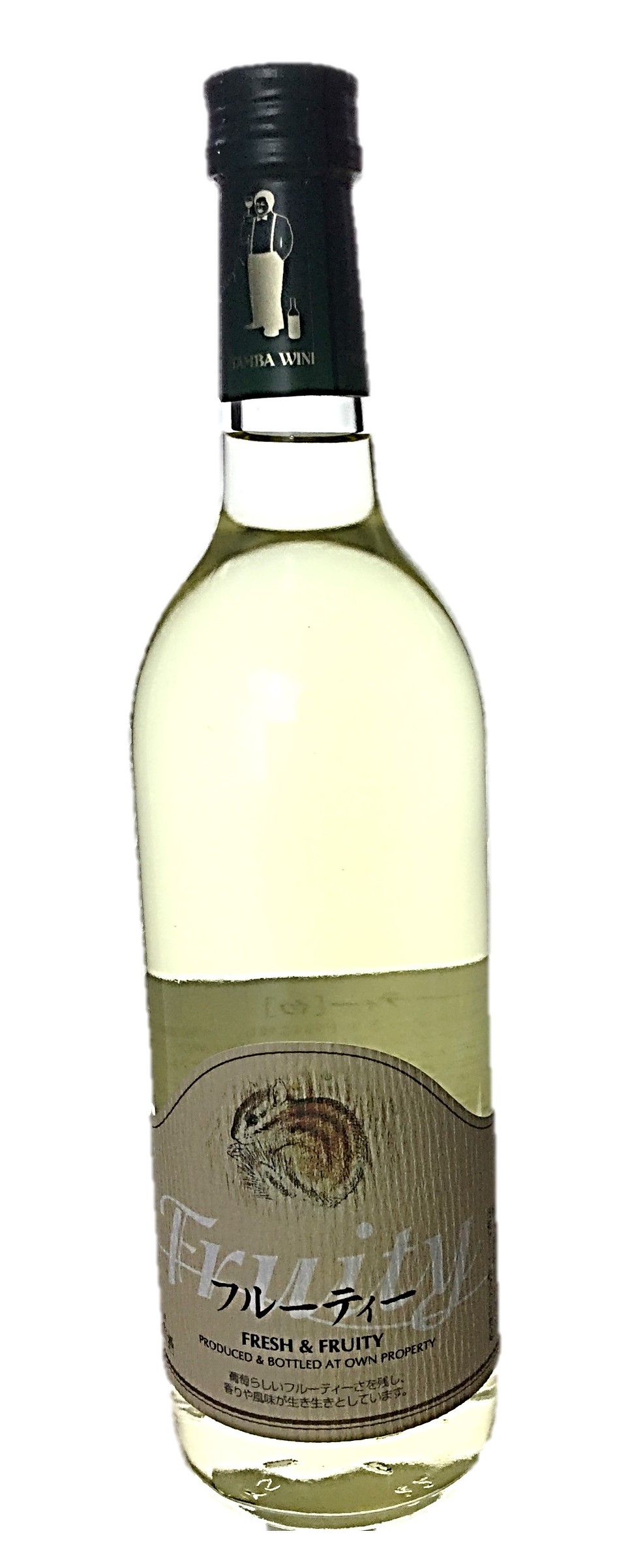 フルーティー白720ml 丹波ワイン