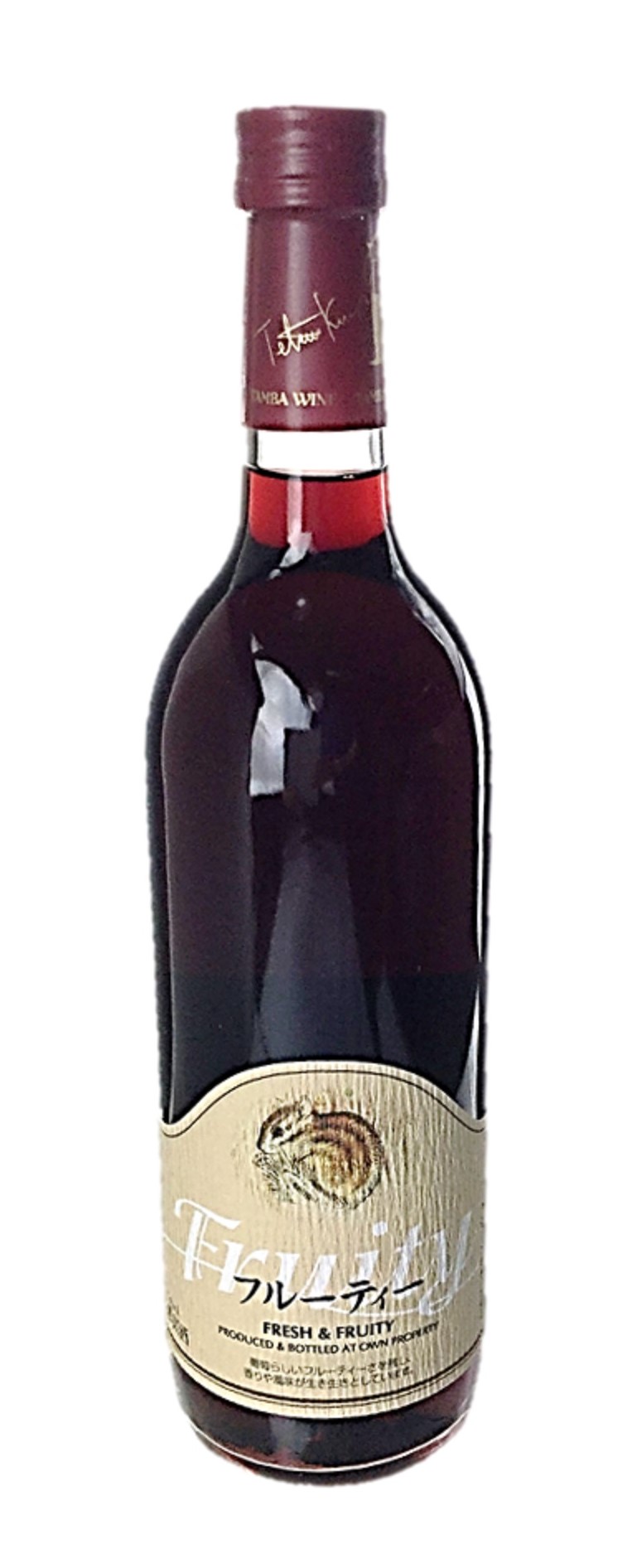 フルーティー赤720ml 丹波ワイン