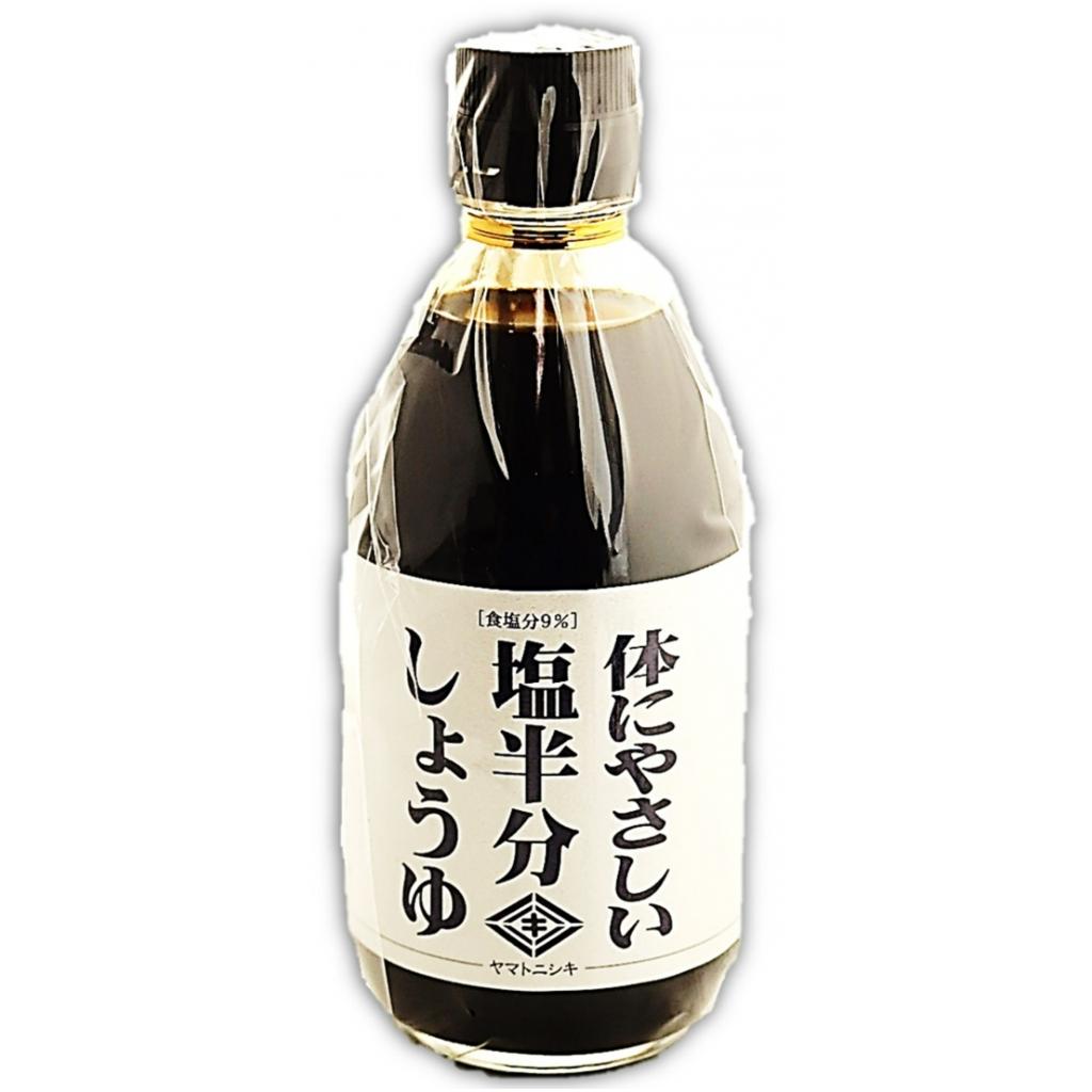 体ニヤサシイ塩半分ショウユ300ml ニシキ醤油
