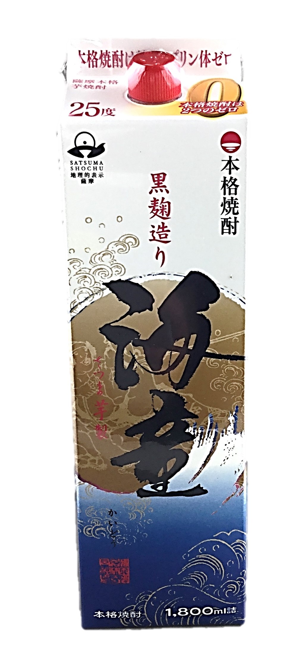 海童 芋 25度1800ml 濱田酒造