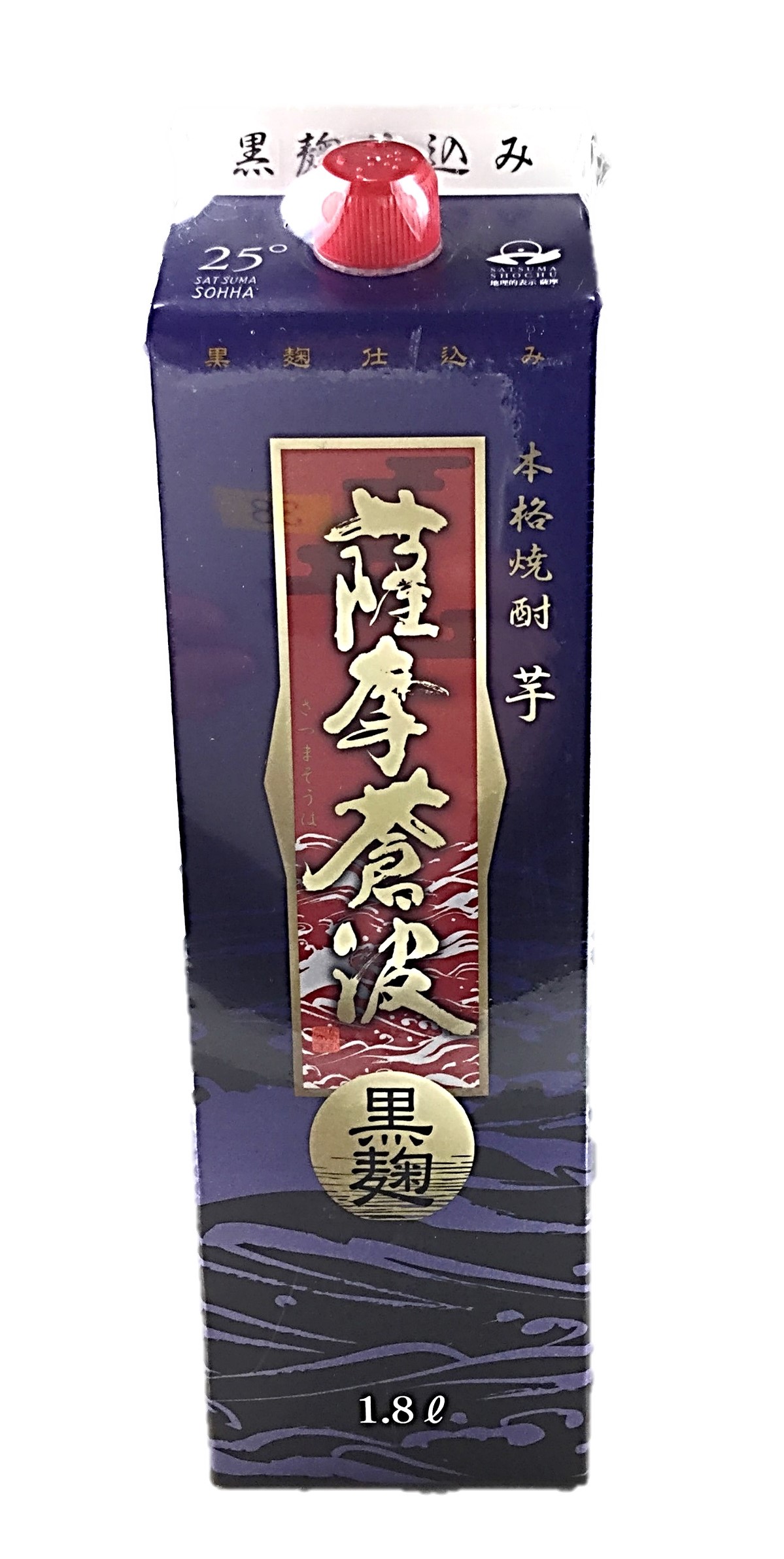 芋焼酎薩摩蒼波1800ml 濱田酒造