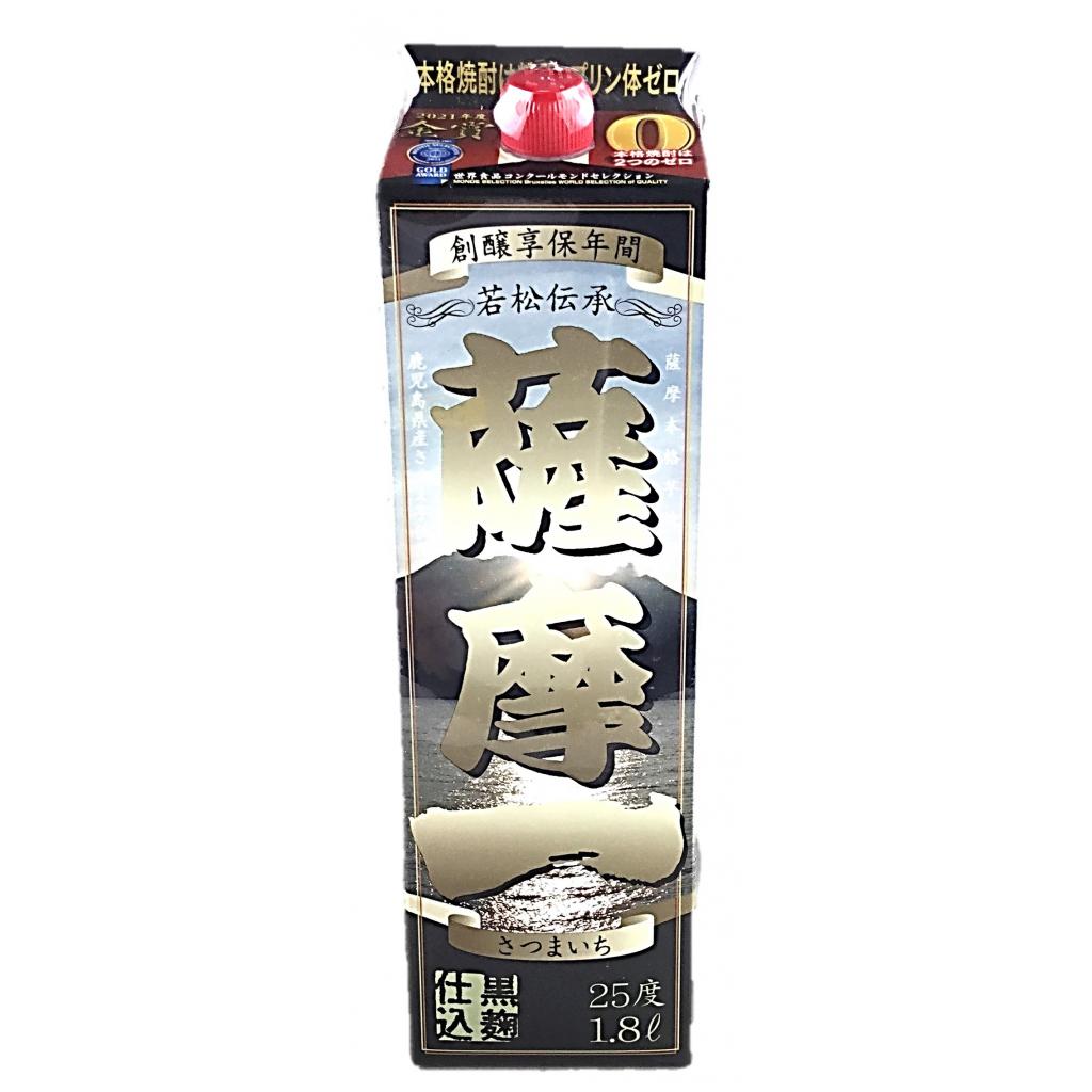 25°薩摩一パック1800ml 若松酒造