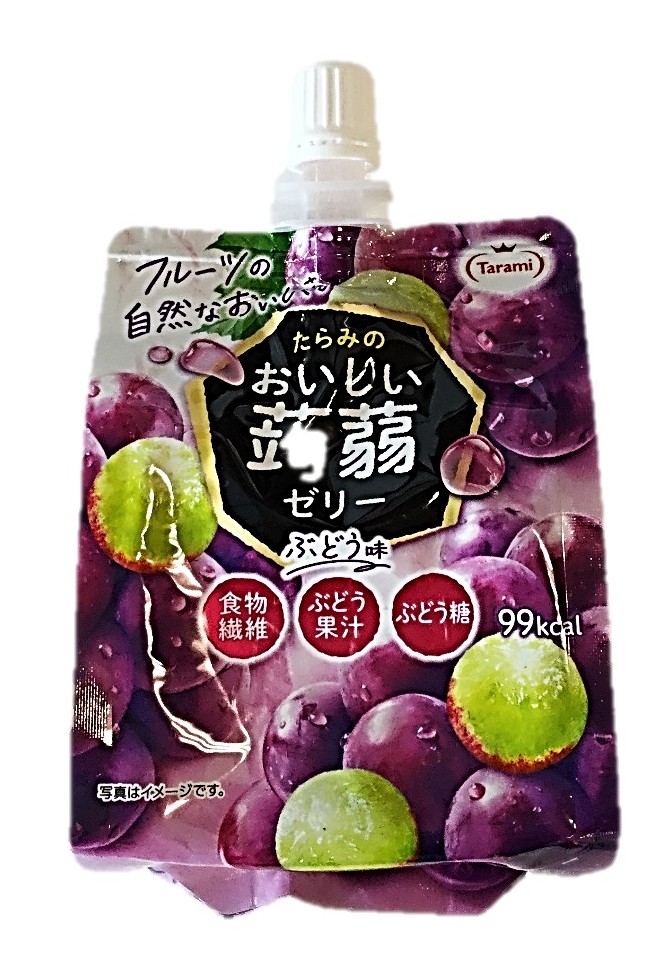 おいしい蒟蒻ゼリー ぶどう味150g た