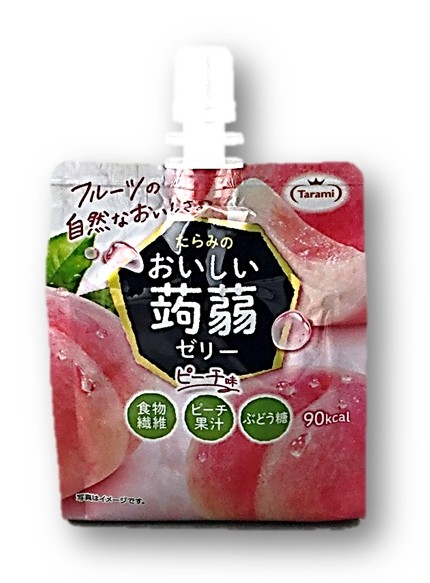 おいしい蒟蒻ゼリー ピーチ味150g た