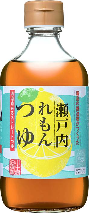 瀬戸内れもんつゆ400ml 川中醤油