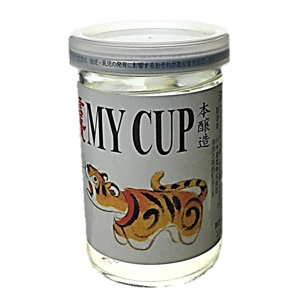信貴 本醸造 カップ180ml 八木酒造