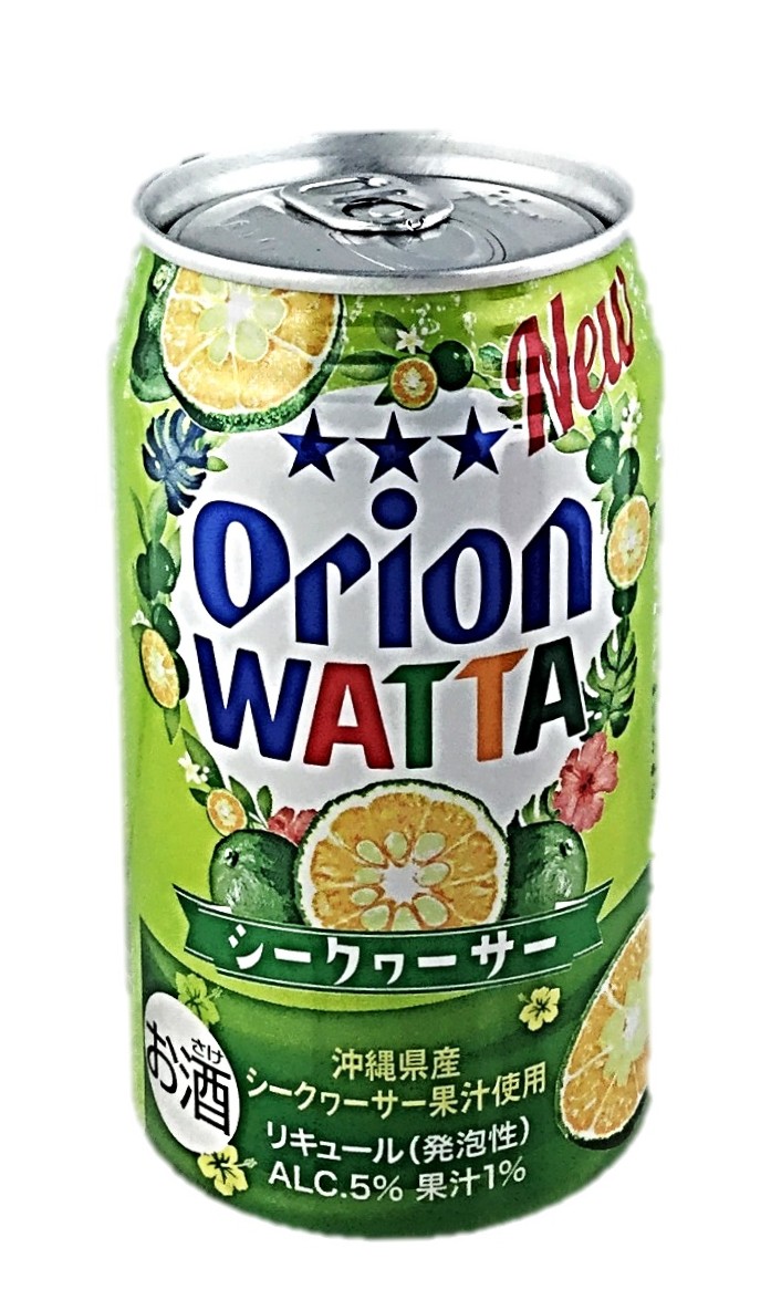 ワッタシークヮーサー350ml オリオン
