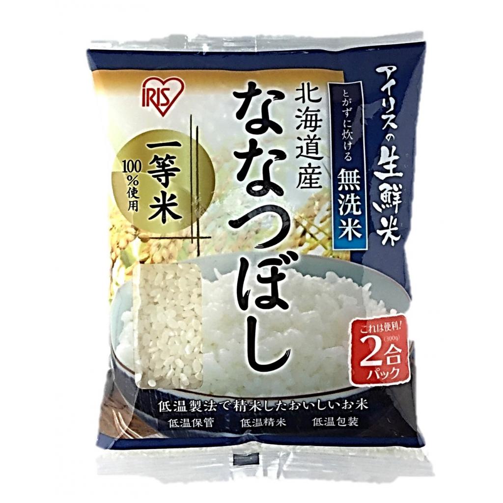 生鮮米 無洗米北海道産ななつぼし2合 3