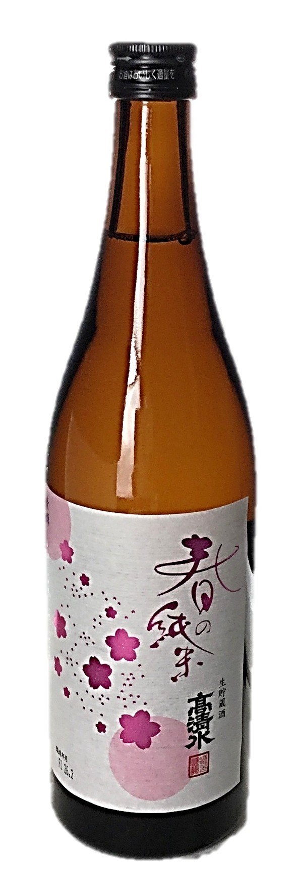 高清水 春の純米720ml 秋田酒類製造