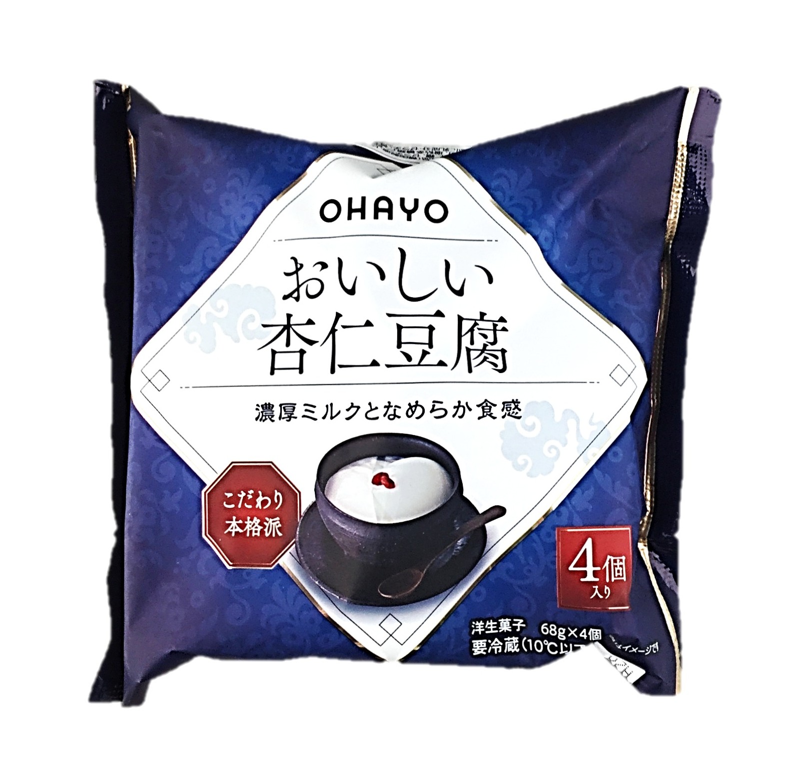 おいしい杏仁豆腐68g×4 オハヨー