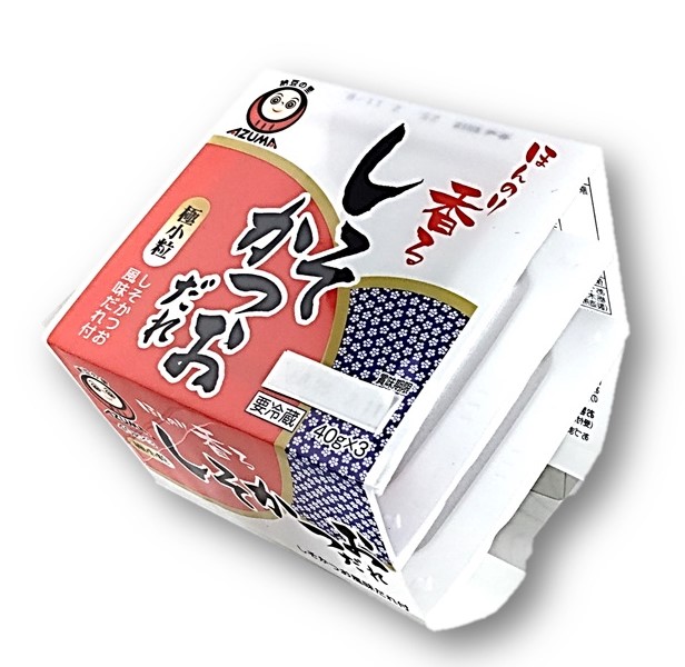 しそかつお風味たれ納豆40gx3 あづま
