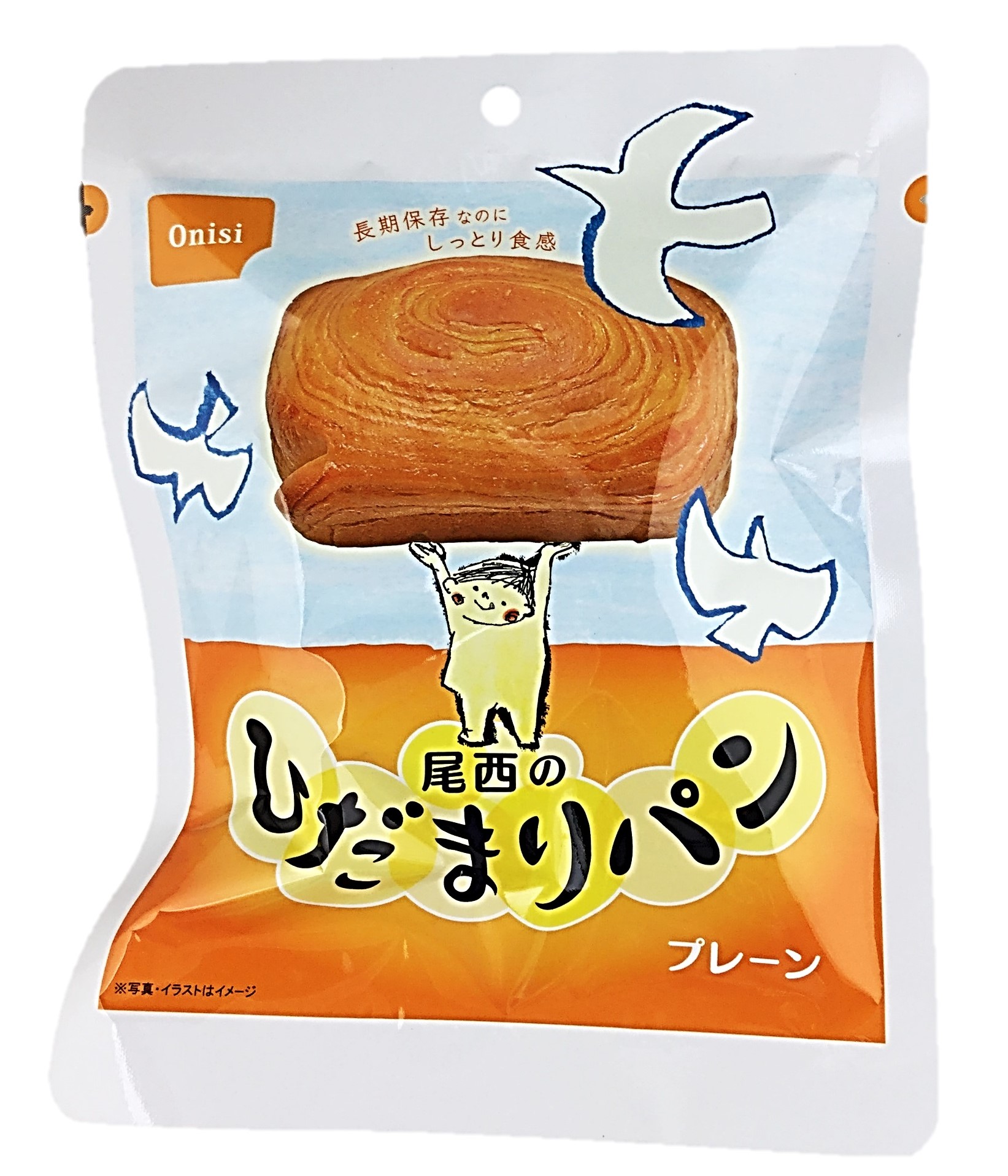 ひだまりパン プレーン1個 尾西食品