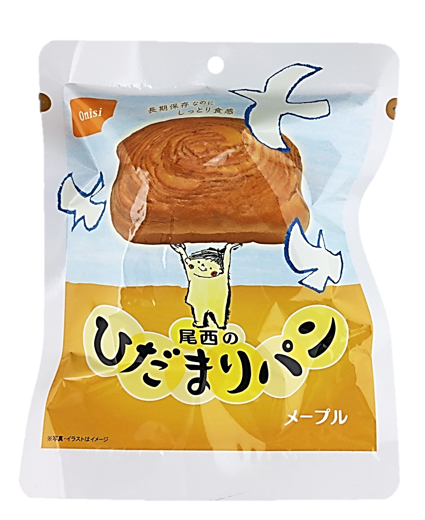 ひだまりパン メープル1個 尾西食品