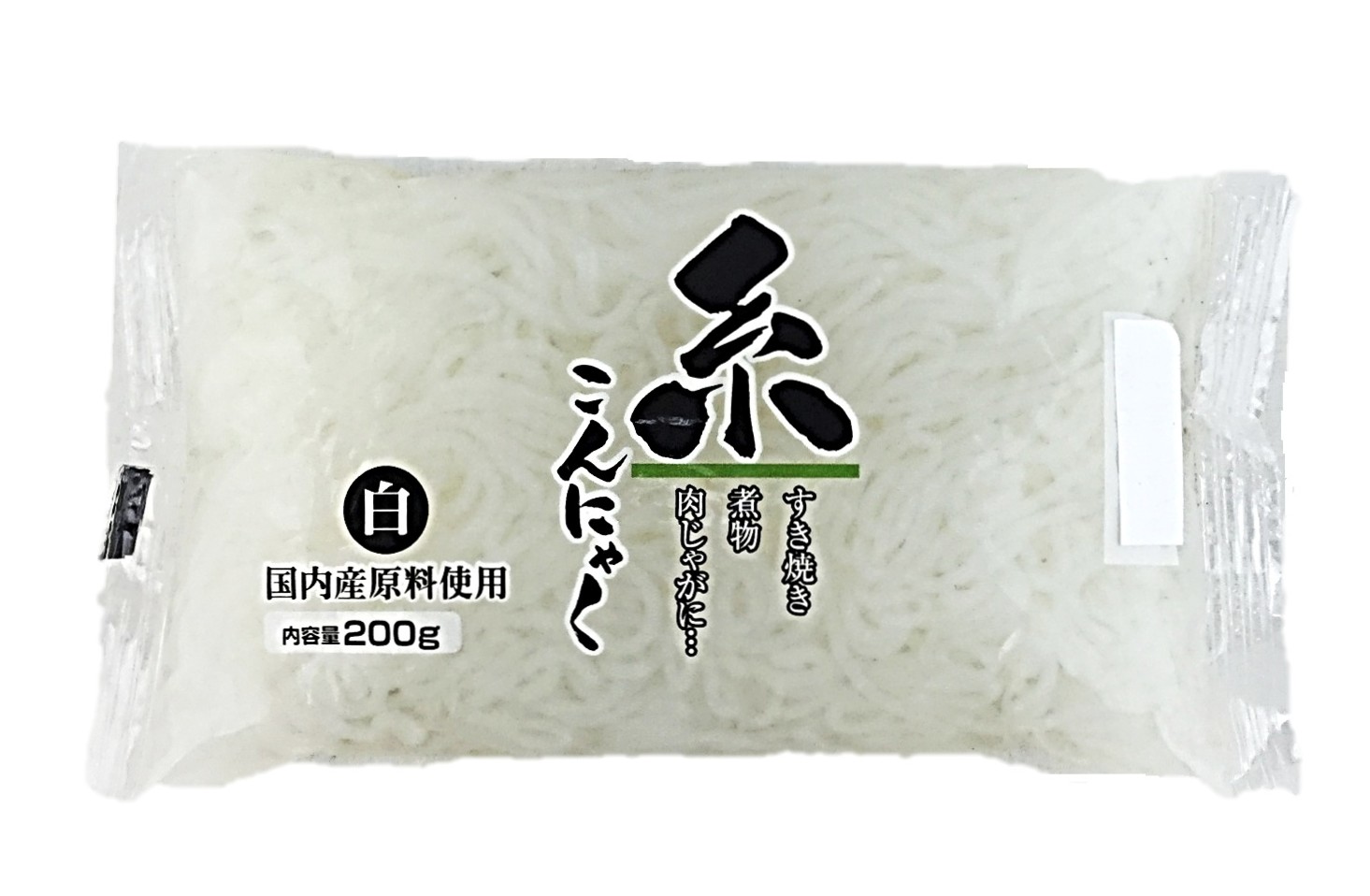 糸こんにゃく(白)200g 若草食品