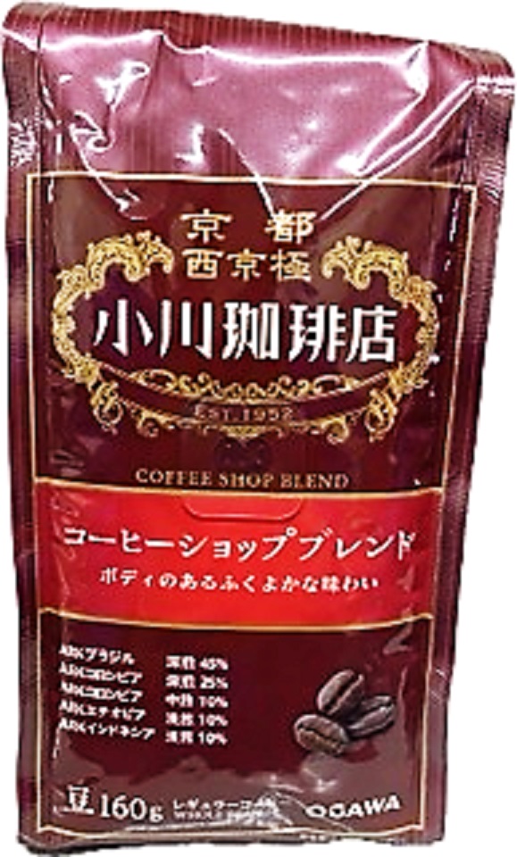 小川珈琲店 コーヒーショップブレンド 豆