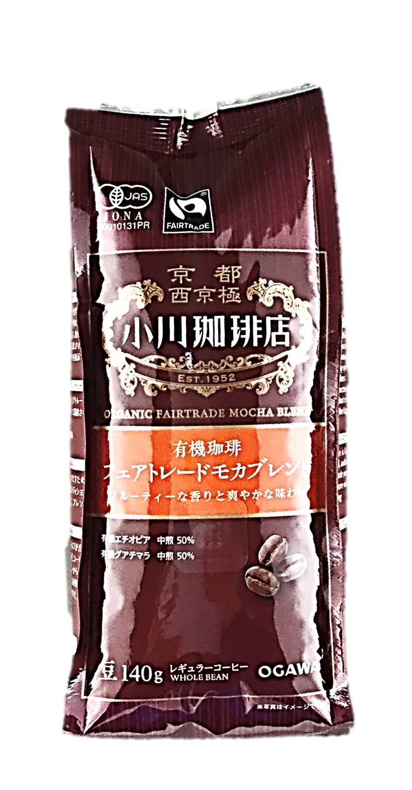 小川珈琲店 有機珈琲 フェアトレードモカ