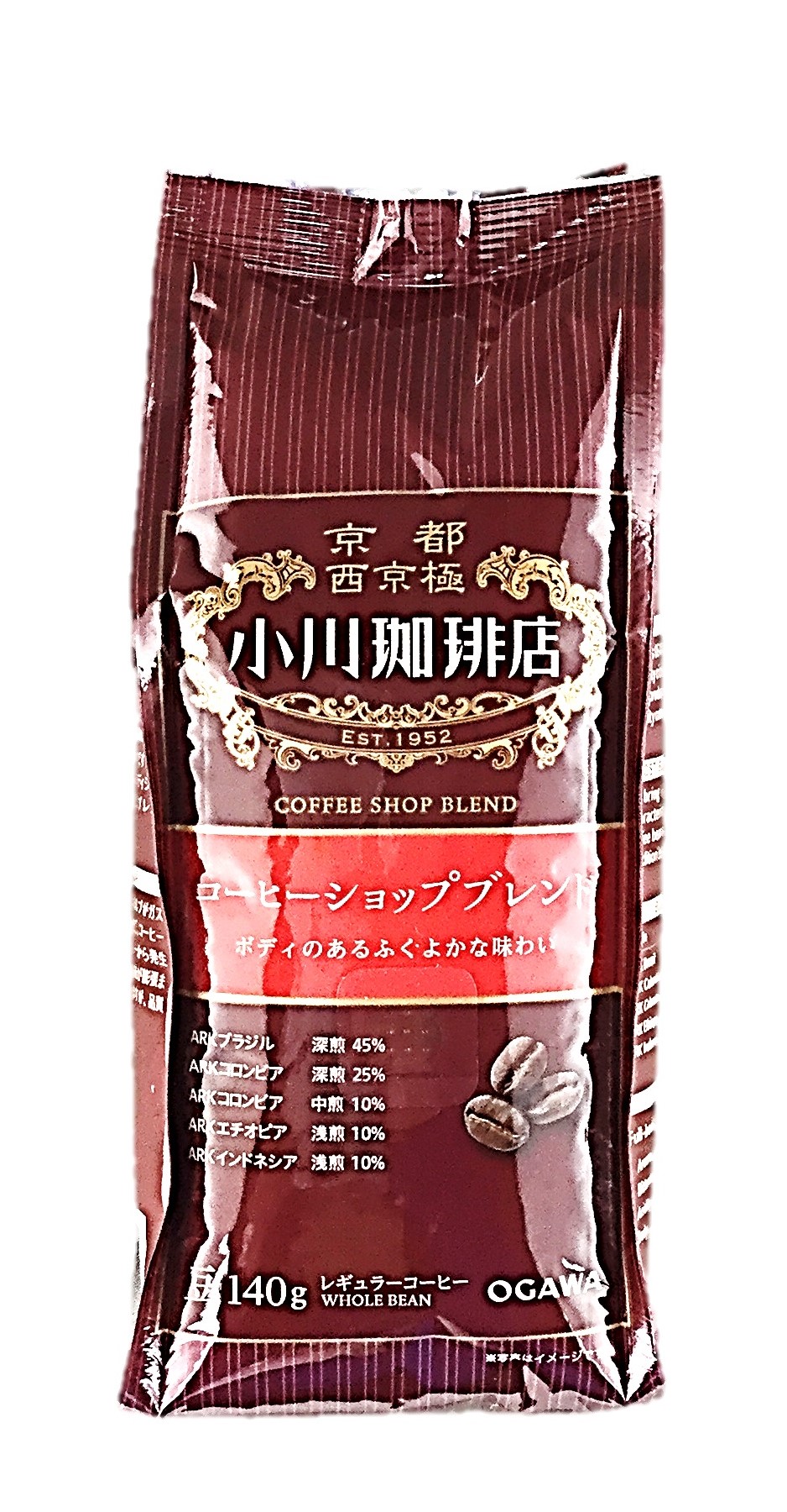 小川珈琲店 コーヒーショップブレンド 豆