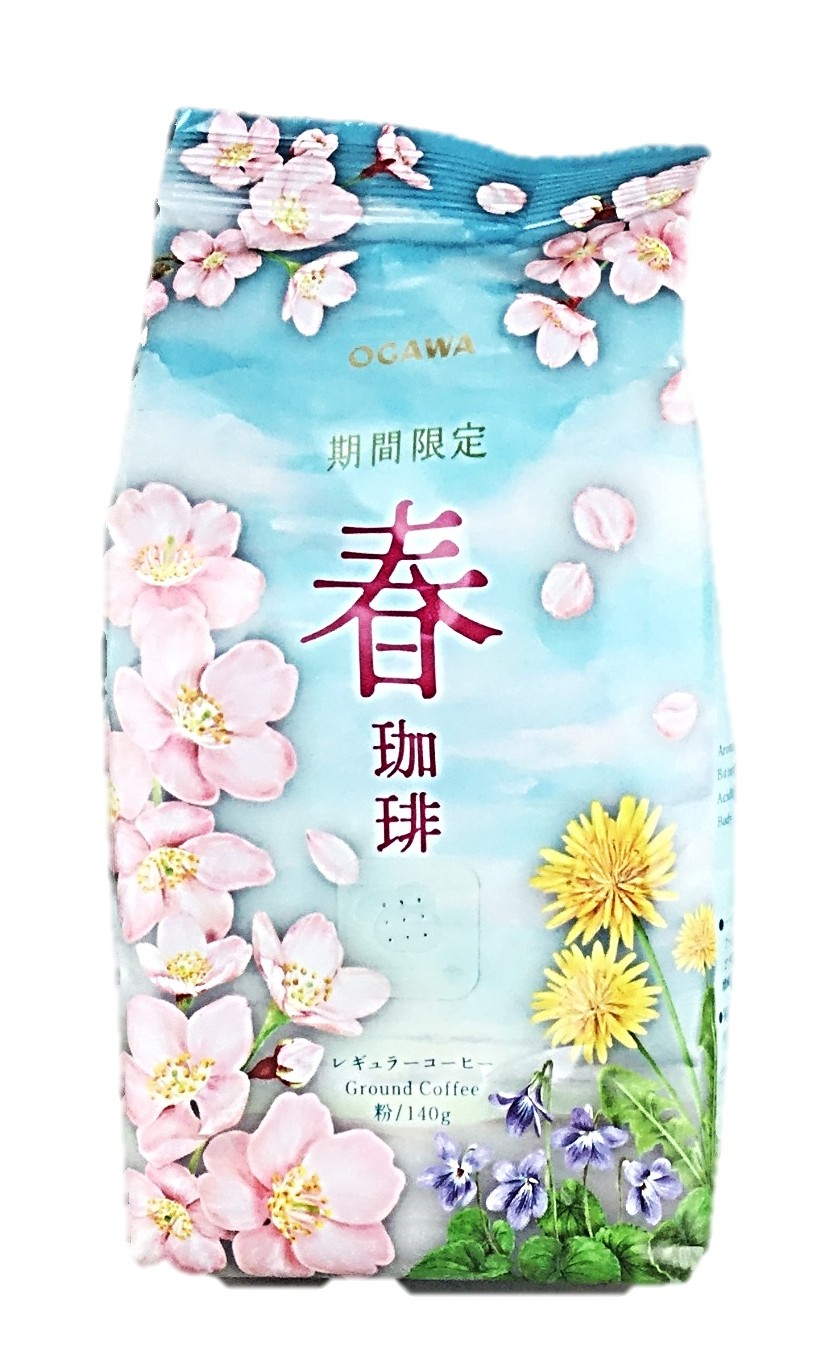期間限定 春珈琲 粉140g 小川珈琲