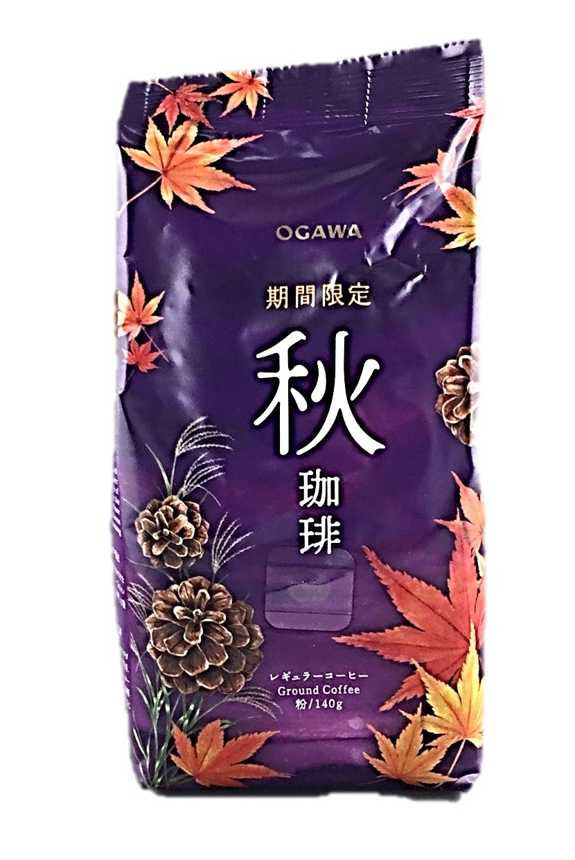 期間限定 秋珈琲 粉140g 小川珈琲