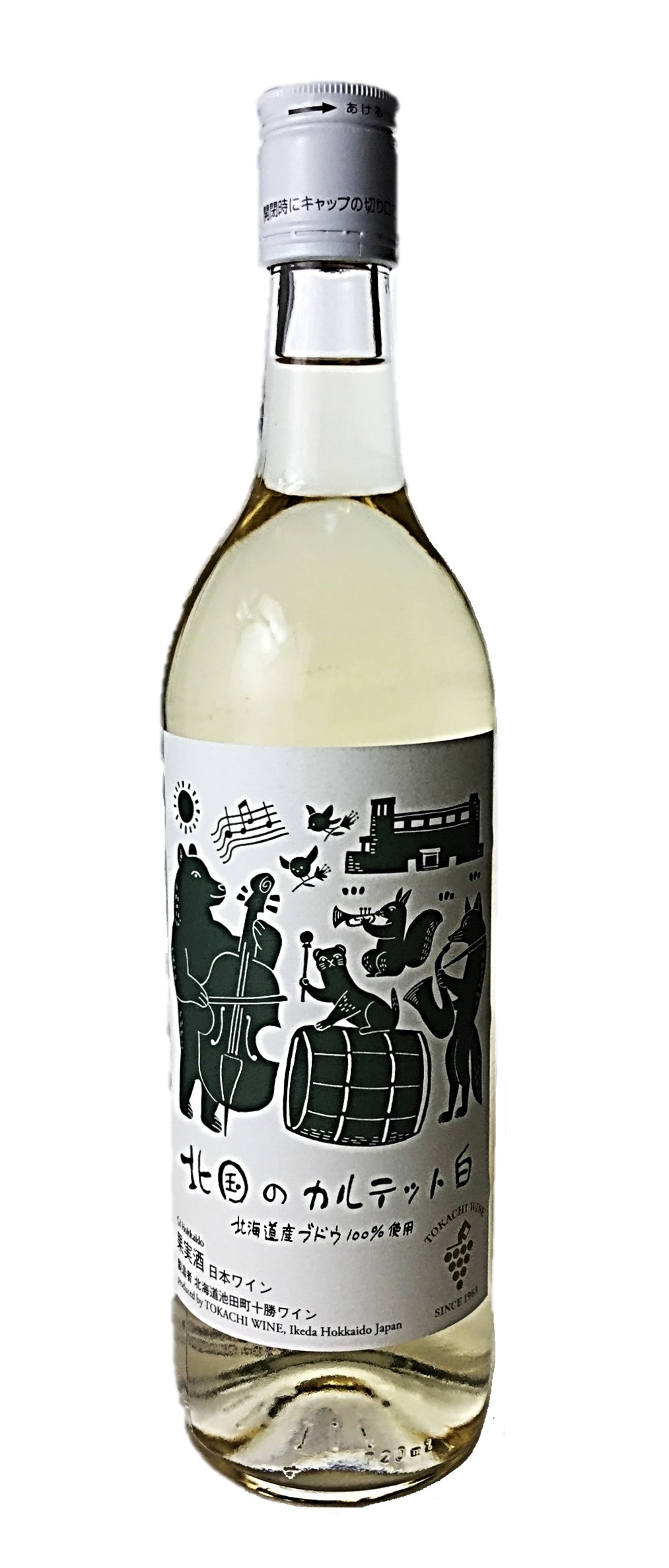 北国のカルテット 白720ml 十勝ワイ