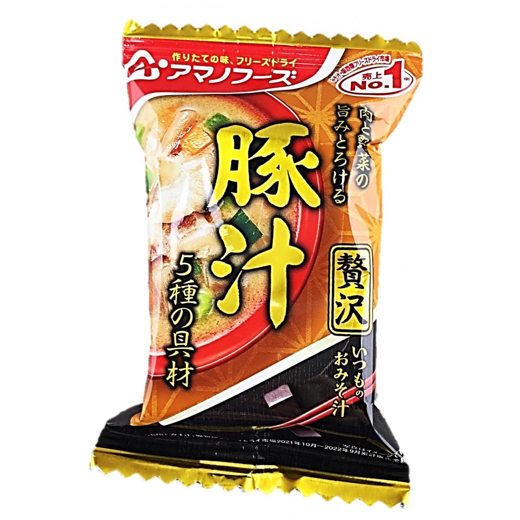 いつものおみそ汁贅沢 豚汁12.5g ア