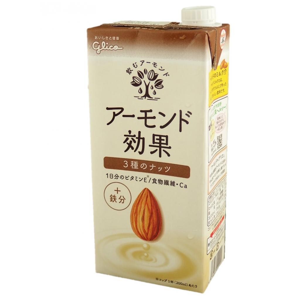 アーモンド効果3種のナッツ1000ml グリコ