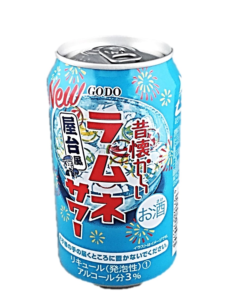 昔懐かしい ラムネサワー350ml 合同