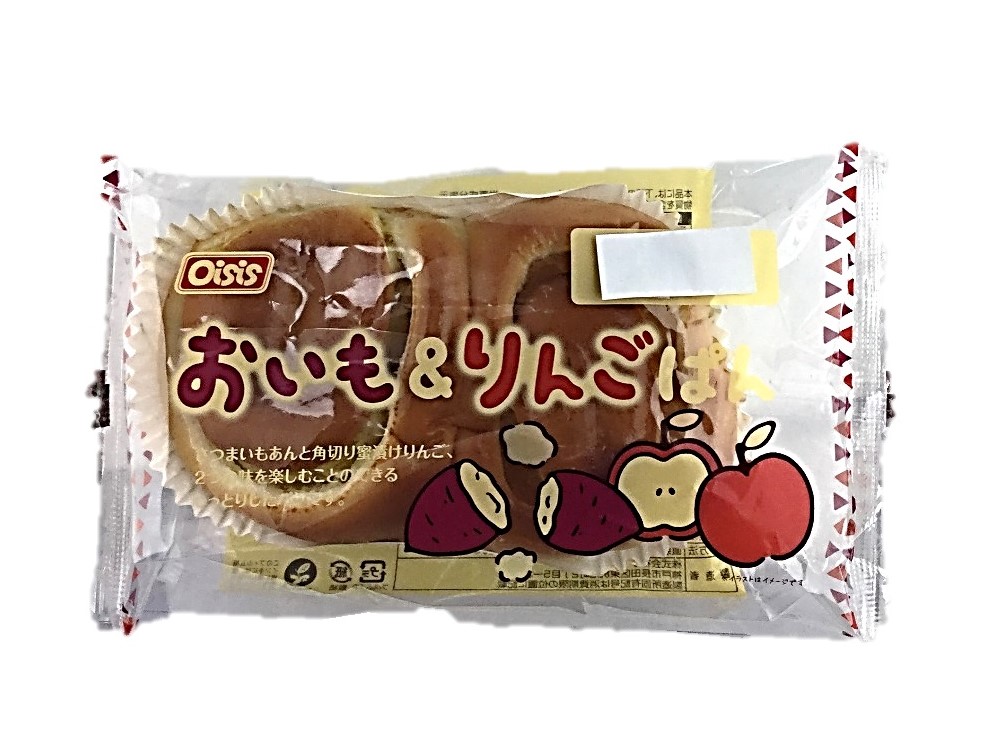おいも&りんごぱん1個 オイシス