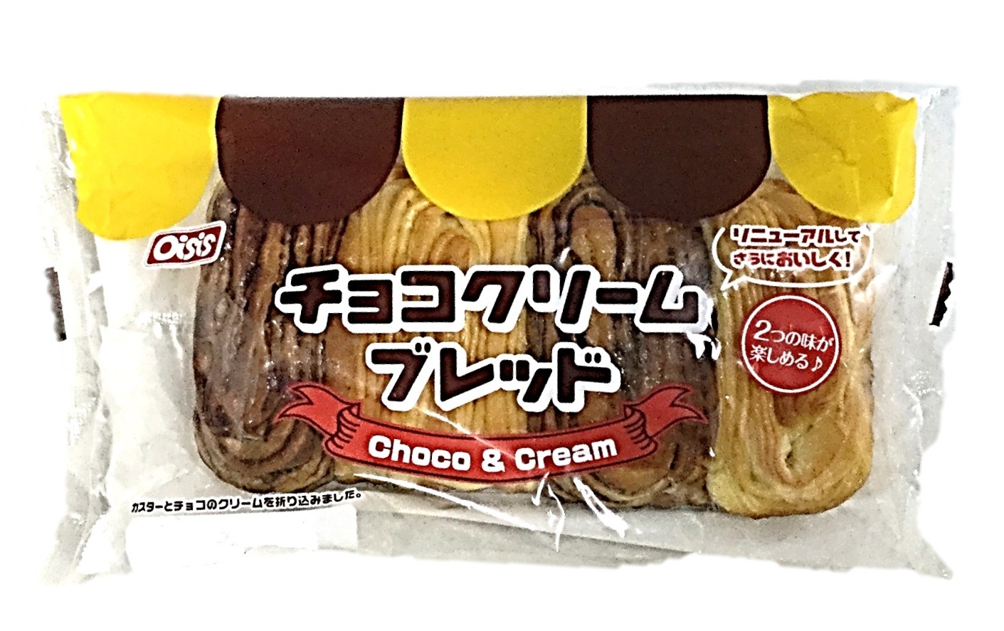 チョコ&クリームブレッド1個 キンキパン