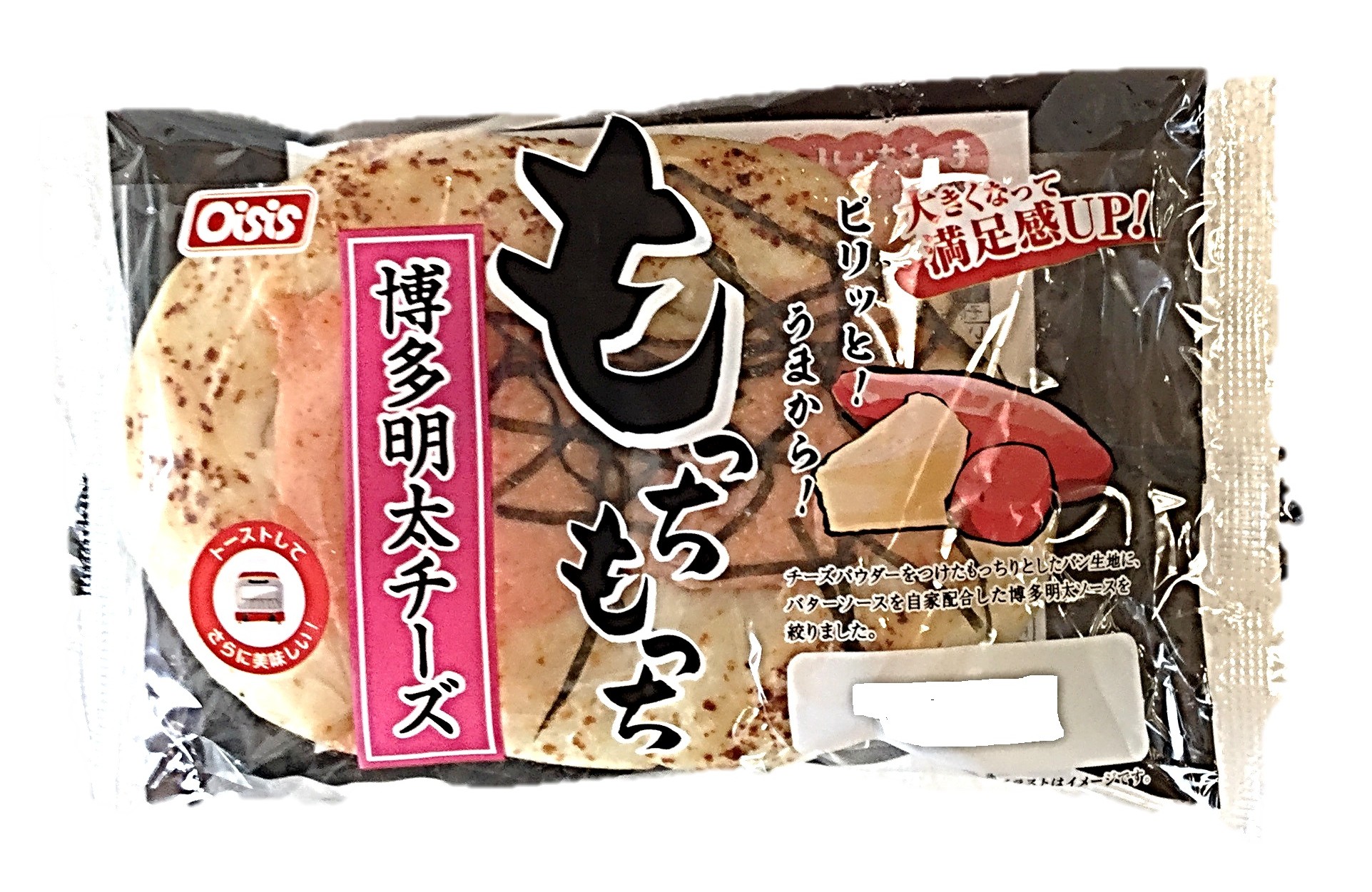 もっちもっち博多明太チーズ1個 オイシス