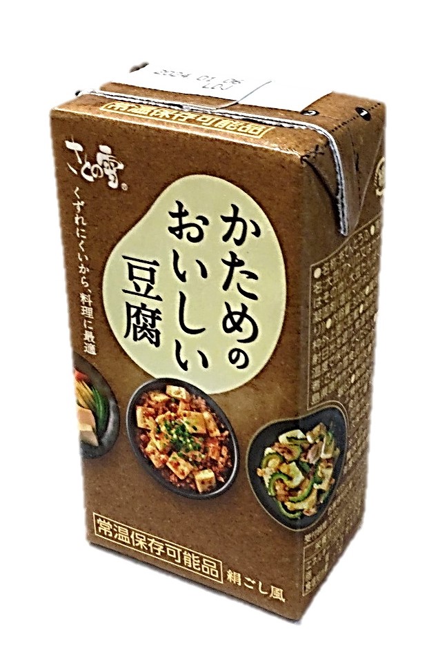 かためのおいしい豆腐300g さとの雪