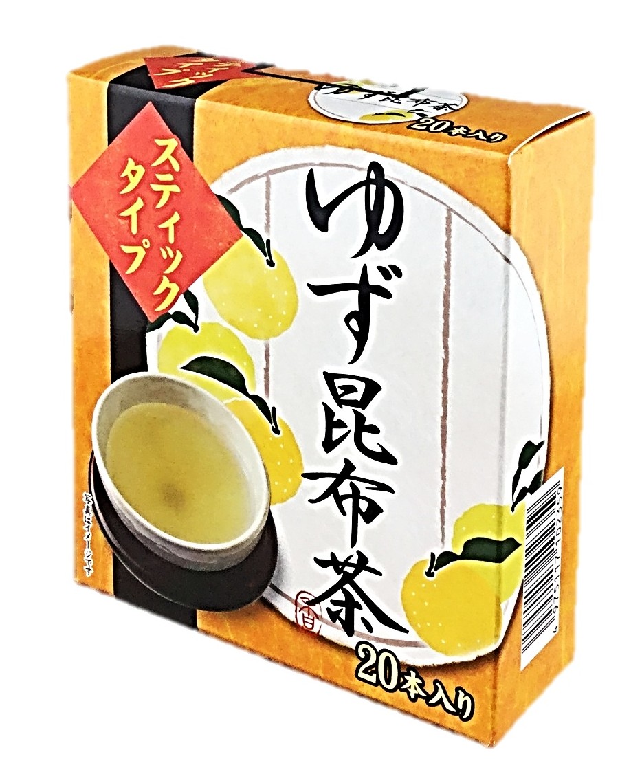 ゆず昆布茶スティックタイプ40g ちきり