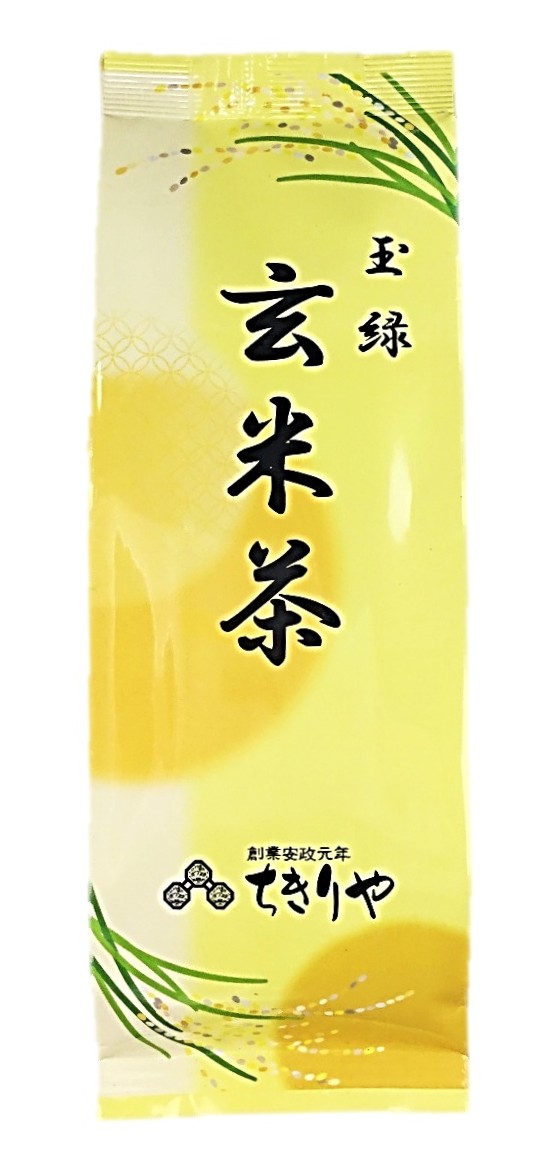 玉緑玄米茶150g ちきりや