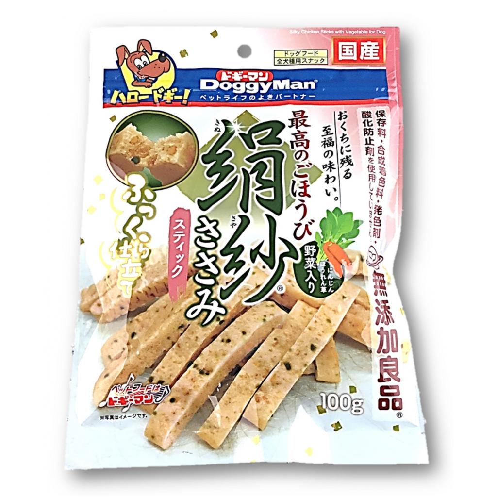 絹紗 スティック 野菜入り100g ドギ