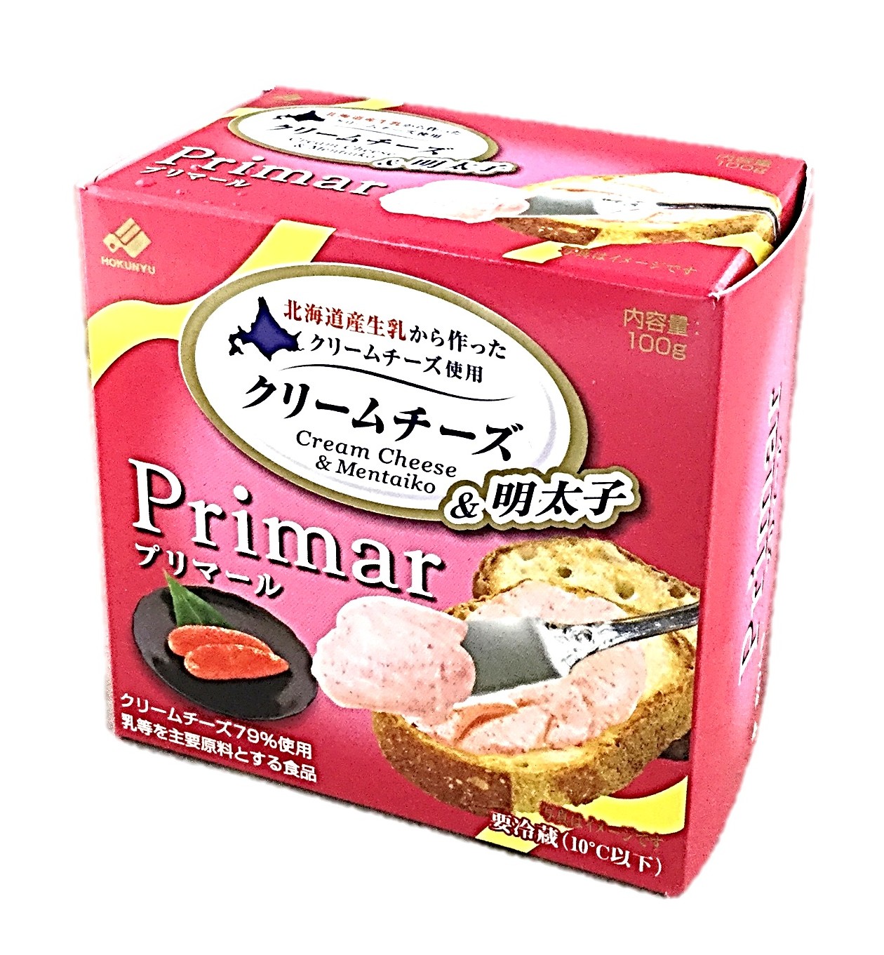 プリマール クリームチーズ&明太子100