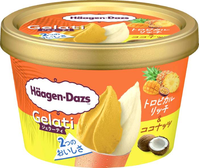 ミニカップ Gelati トロピカルリッ