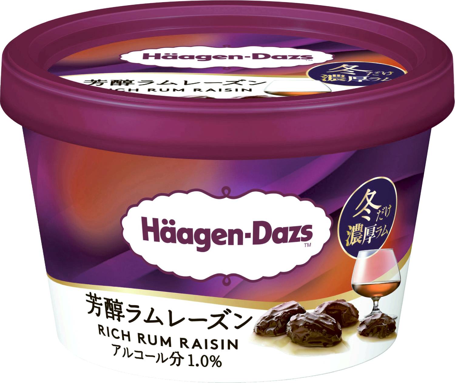 ミニカップ 芳醇ラムレーズン110ml