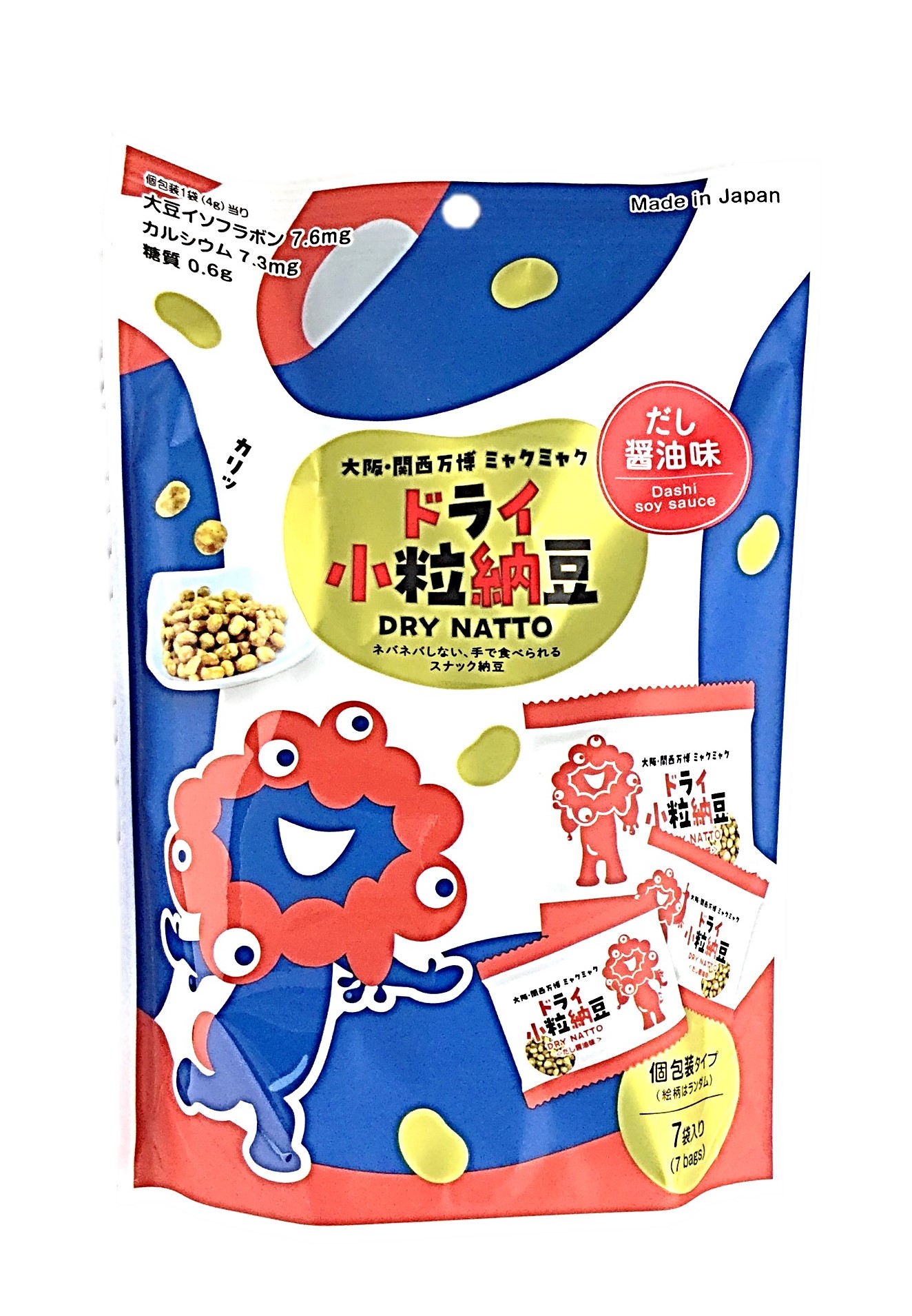 ミャクミャクドライ小粒納豆だし醤油味7袋