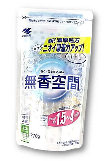 無香空間 無香料つめ替用270g 小林製