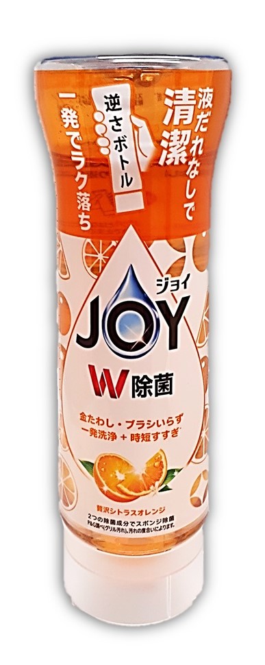 除菌ジョイコンパクトオレンジ 逆さボトル